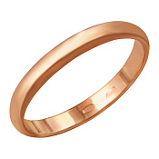 Обручальное кольцо из золоченого серебра
