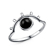 Кольцо Глаз бижутерия с ювелирным стеклом

