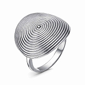 Кольцо Спираль из серебра
