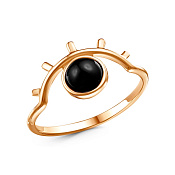Кольцо Глаз бижутерия с ювелирным стеклом
